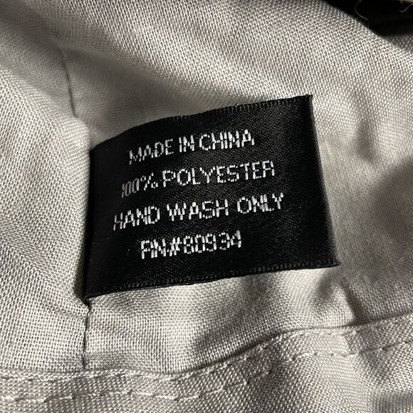 August Ladies Bucket Style Fuzzy Polyester Hat, Gray and Black - Picture 8 of 8